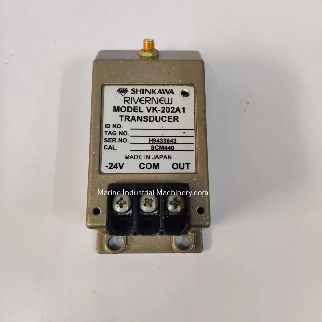 Shinkawa Rivernew VK-202A1 Industrial Transducer