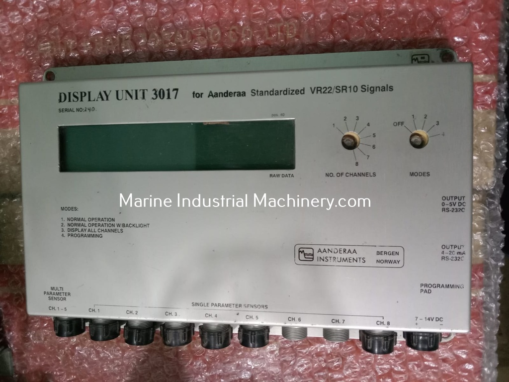 Aanderaa 3017 Display Unit