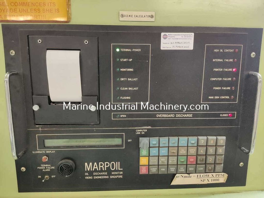 Viking Engineering-Marpoil Oil Dicharge Monitor