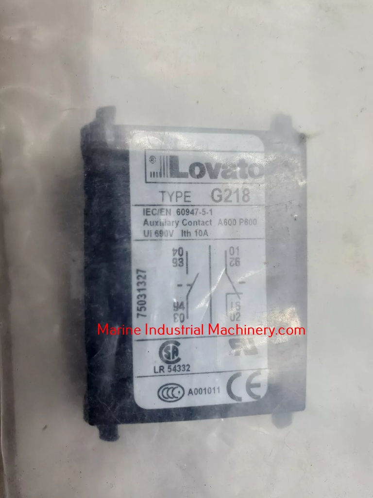 Lovato G218 Auxiliary Contact