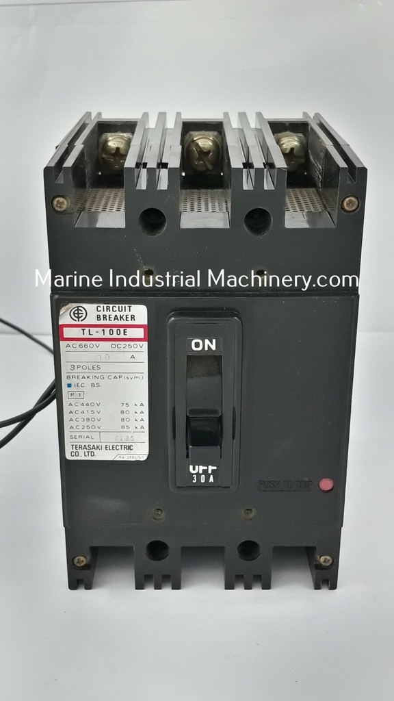 Terasaki 3 pole Mccb Cricuit Breaker