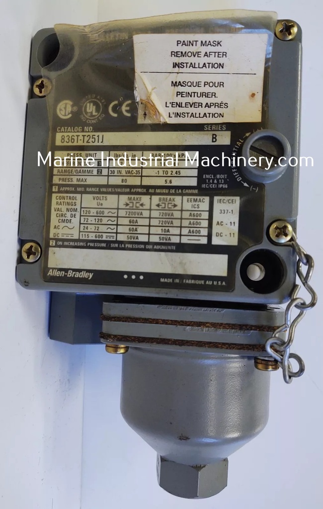 Allen-Bradley 836T-T251J Pressure Contro