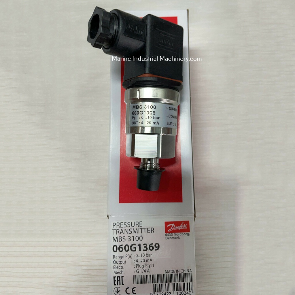Danfoss MBS 3100 060G1369 Pressure Trasmitter
