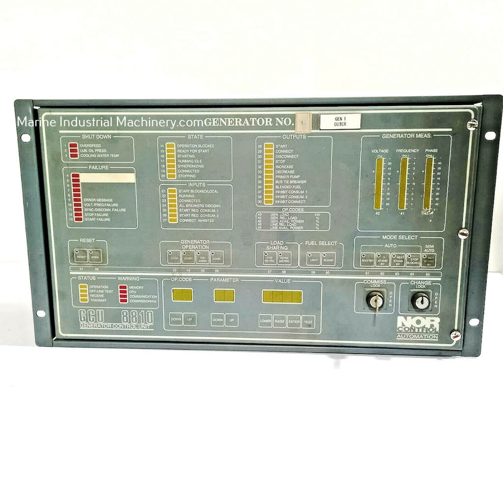 Nor Control GCU 8810 Generator Control Unit