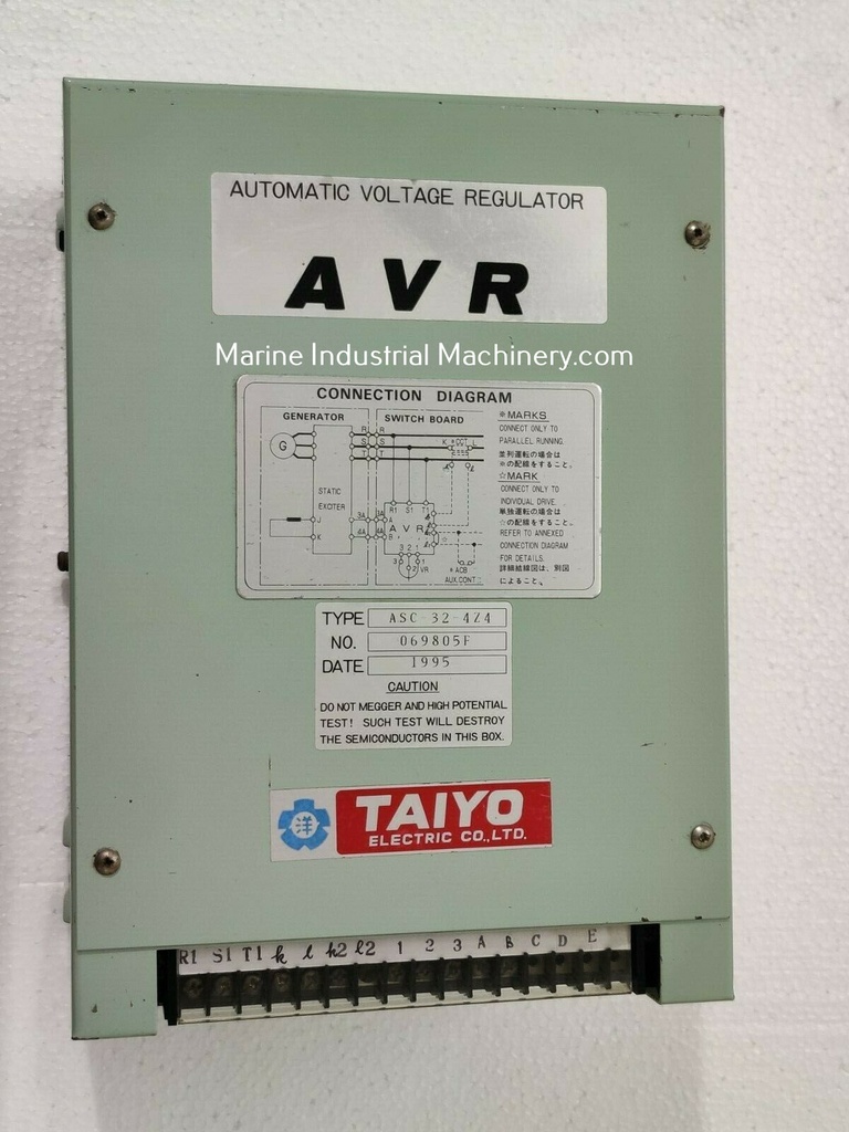 Taiyo Electric ASC-32-4Z4 Automatic Voltage Regulator