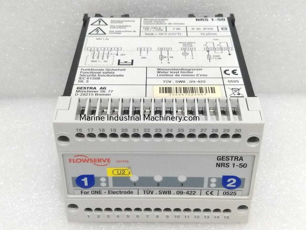 Flowserve Gestra NRS 1-50 Controller