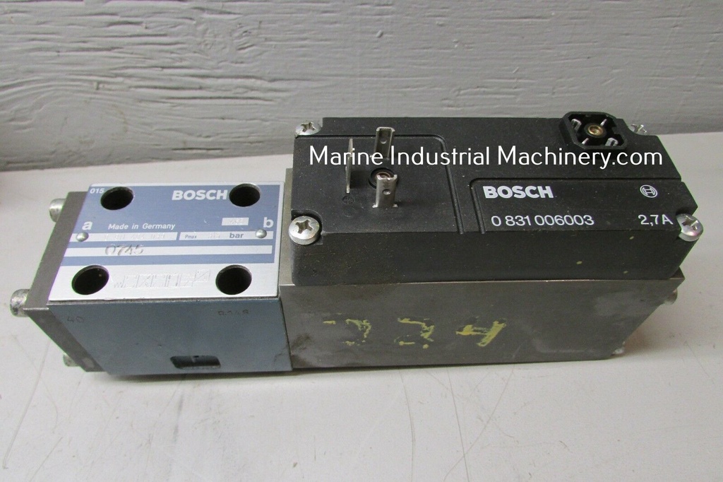 Bosch 0831006003 Hydraulic Proportional Directional Control Valve