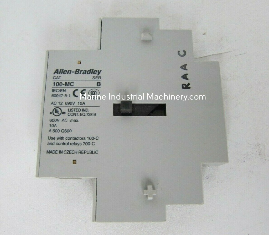 Allen Bradley 100-MC Auxiliary Contact