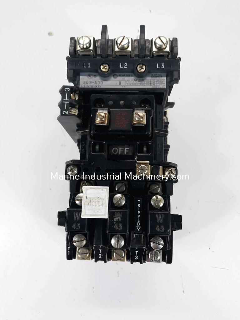 Allen Bradley 509-AOD Control Circuit Motor Starter