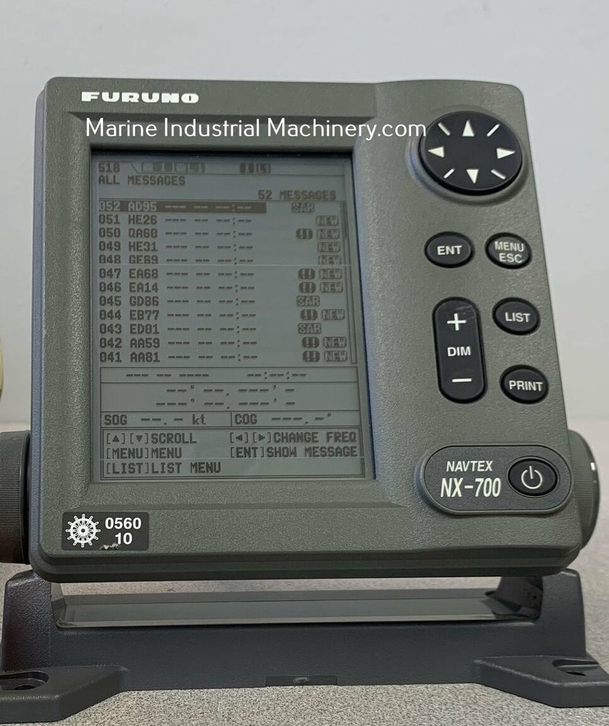 Furuno NX-700B Navtex Display Unit