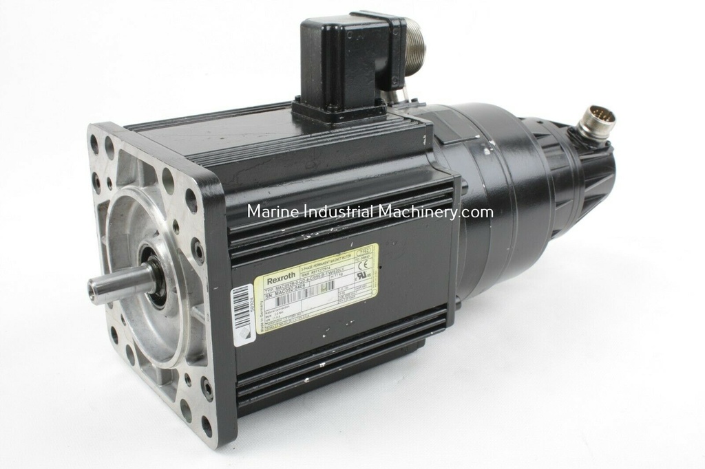 Rexroth MAC092B-0-QD-4-C/095-B-1/WI520LV 3-Phase Permanent Magnet Motor