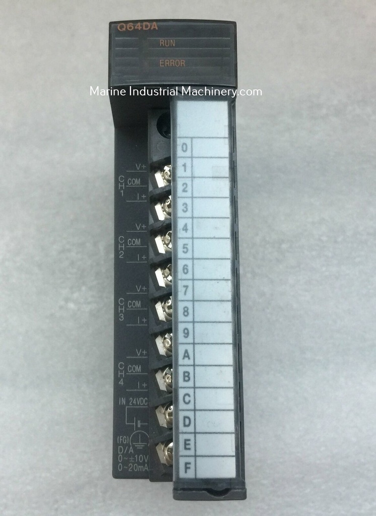 Mitsubishi Melsec Q64DA Analog D/A Converter Unit | Marine Industrial ...