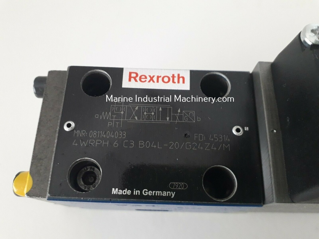 Bosch Rexroth 4WRPH6C3B04L-20/G24Z4/M Proportional Valve