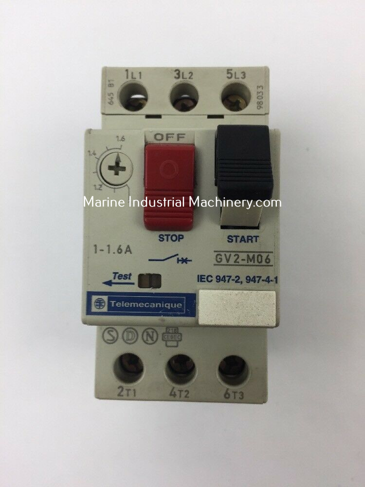 Telemecanique GV2-M06 Motor Circuit Breaker