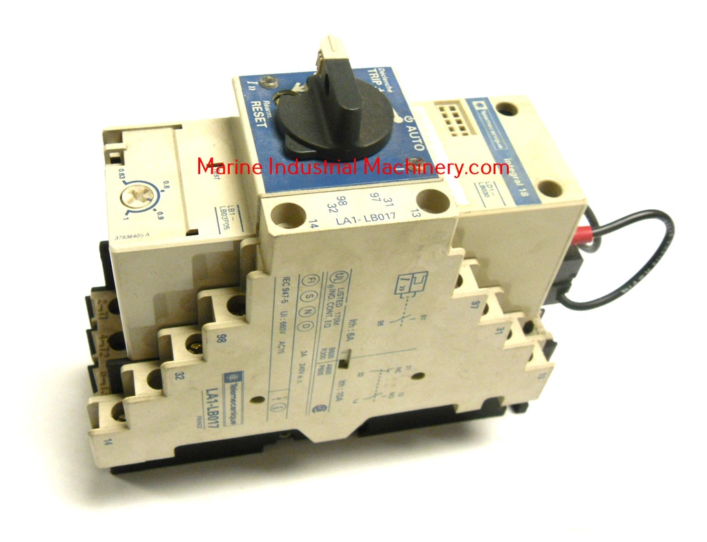 Telemecanique LA1 LB017 Auxiliary Contact Block