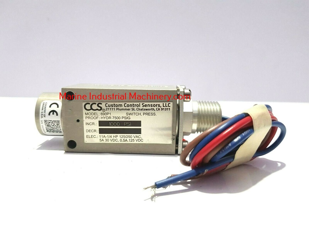 CCS 690P1 Pressure Switch