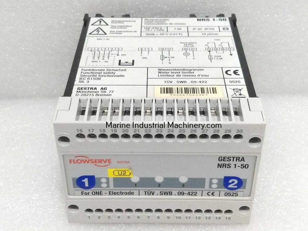 Flowserve Gestra NRS 1-50 Water Level Switch