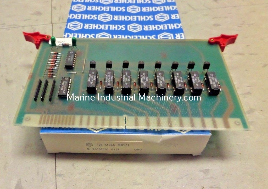 Schleicher MDA 210/1 Relay Output Module Card