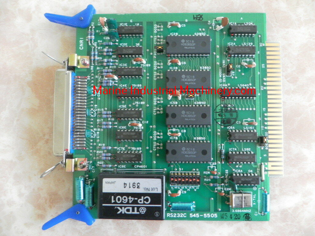 Hitachi RS232C 545-5505 Printed Circuit Board
