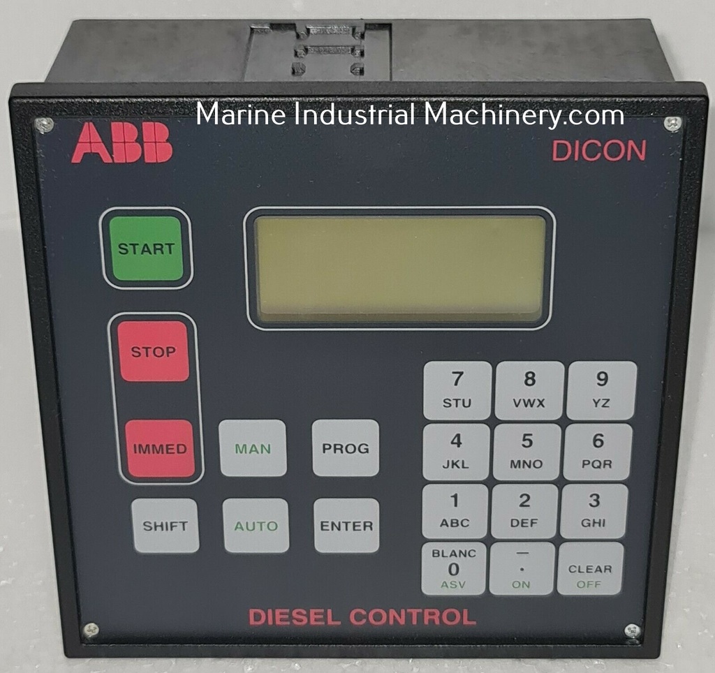 ABB Dicon CMA 112 Diesel Control Terminal Board