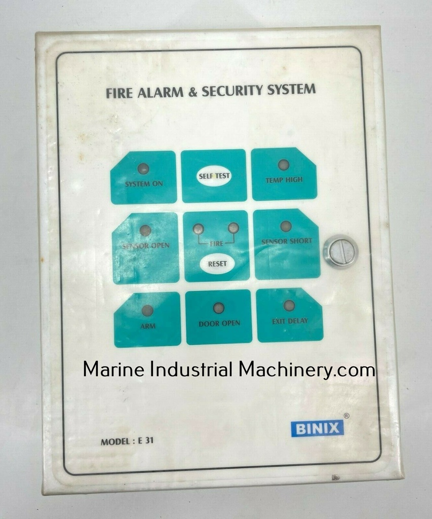 Binix E 31 Fire Alarm & Security System