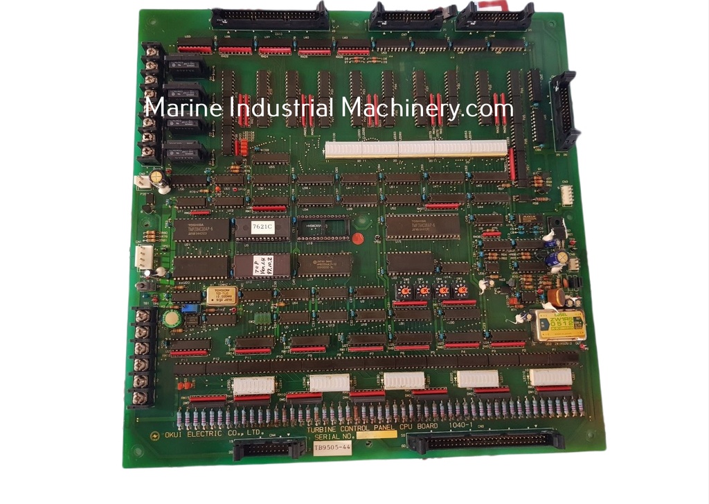 Okui Turbine 1040-1 Control Panel CPU Board