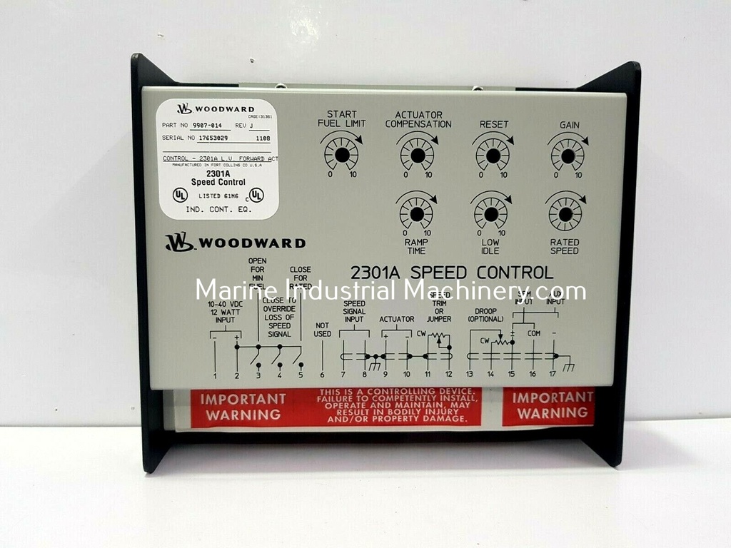 Woodward 2301A Speed Control