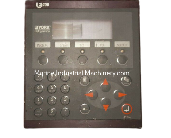 York Refrigeration E200 Operator Interface