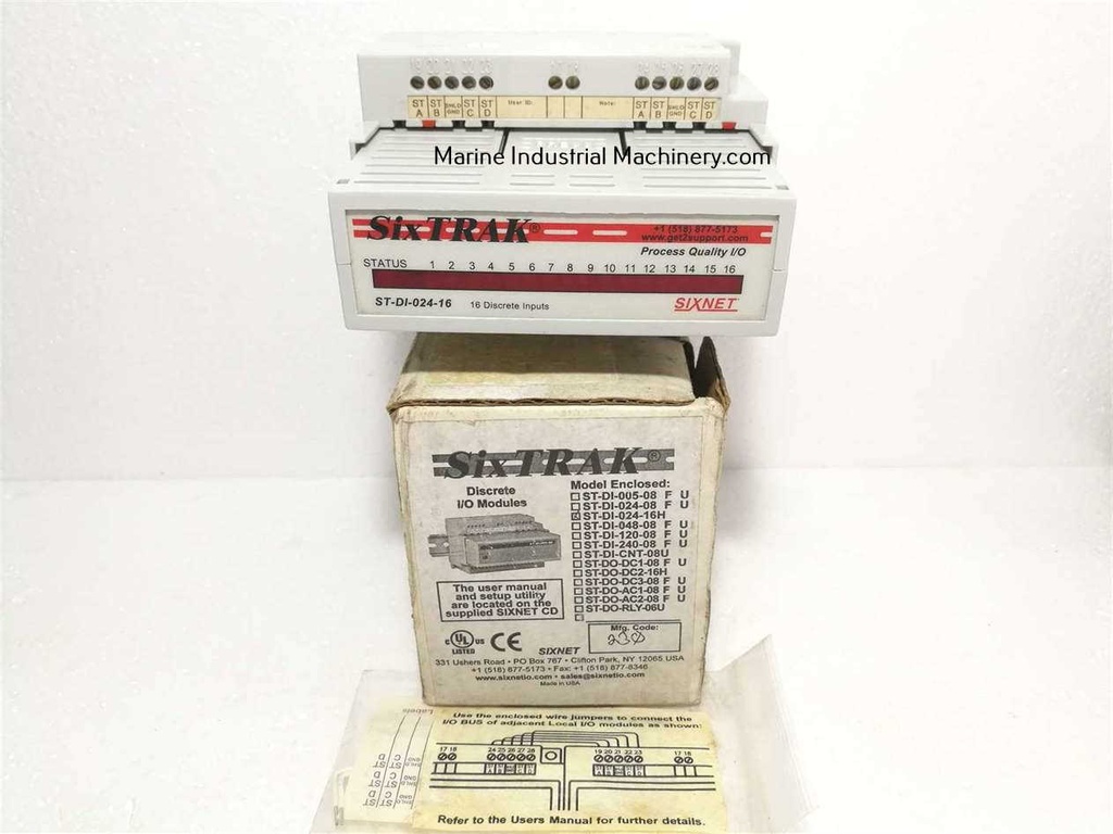 Sixnet SixTrak ST-DI-024-16 Discrete I-O Module