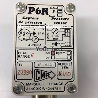 CMR P6R Pressure Transducer