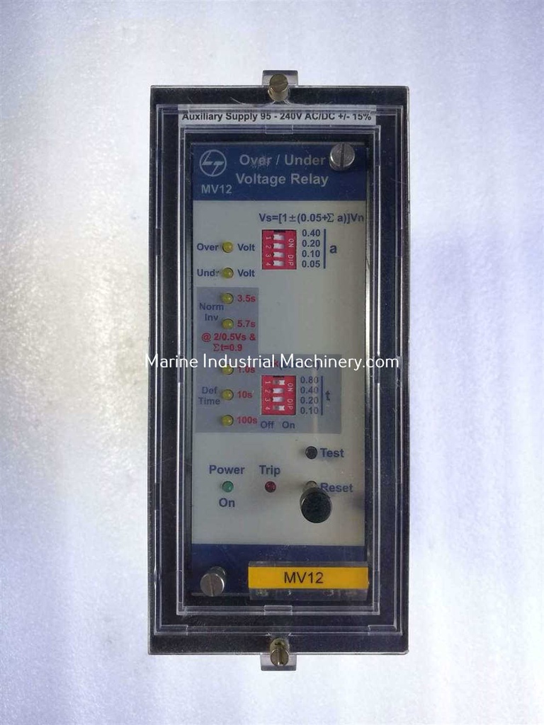 L&T MV12 Over-Under Voltage Relay