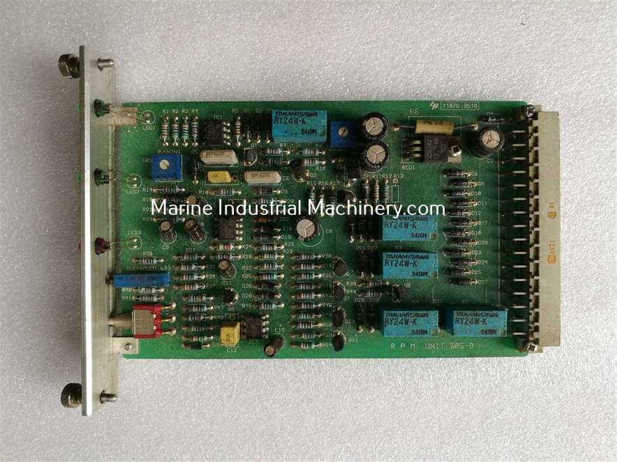 Auto-Maskin 505-3 R.P.M.Unit Pcb Card