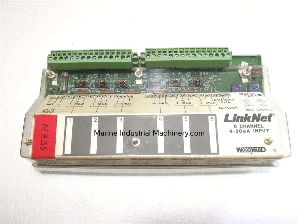 Woodward 9905-968 Linknet 6 Channel Input 4-20MA
