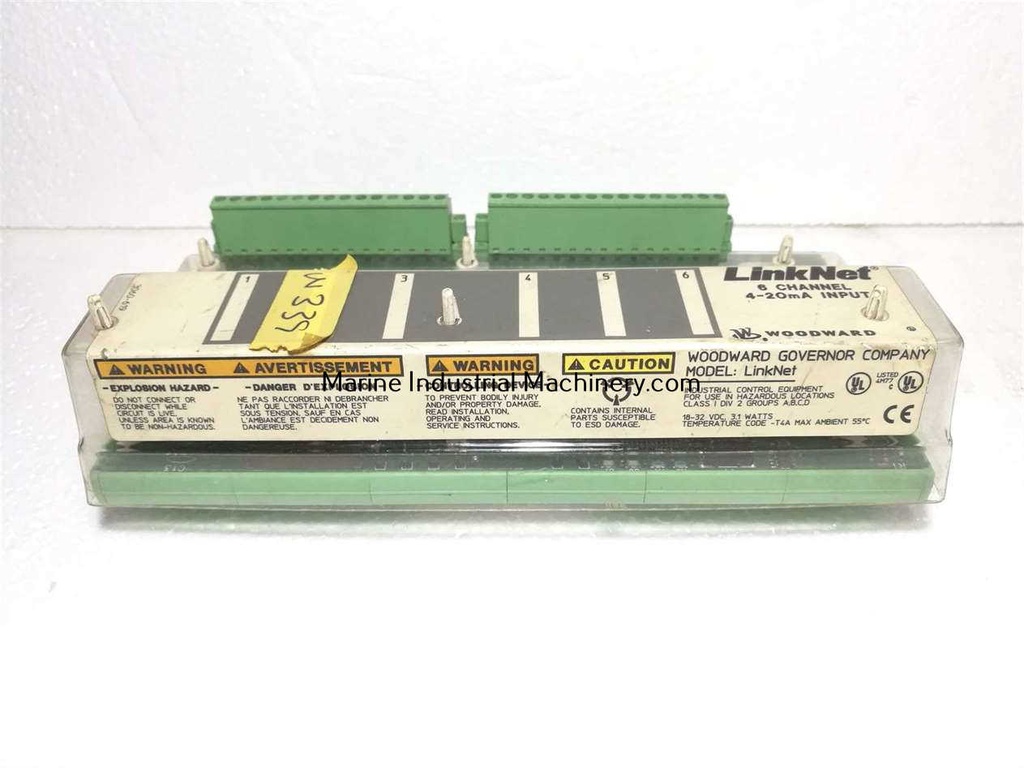 Woodward 9905-969 Linknet 6 Channel 4-20mA Input