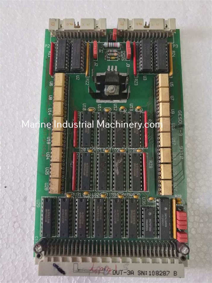 Gespac GESOUT-3-9310 OUT-3A Pcb Card