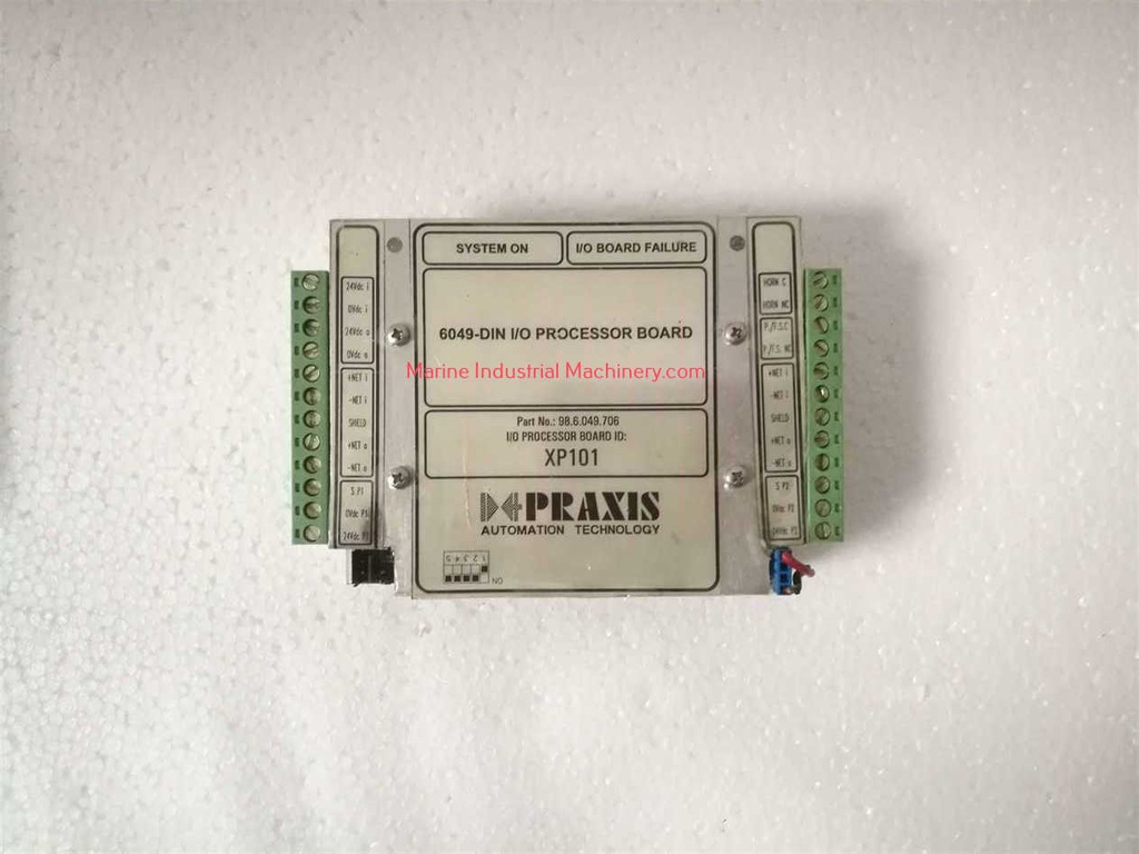Praxis Automation XP101 6049-DIN I-O Processor Board