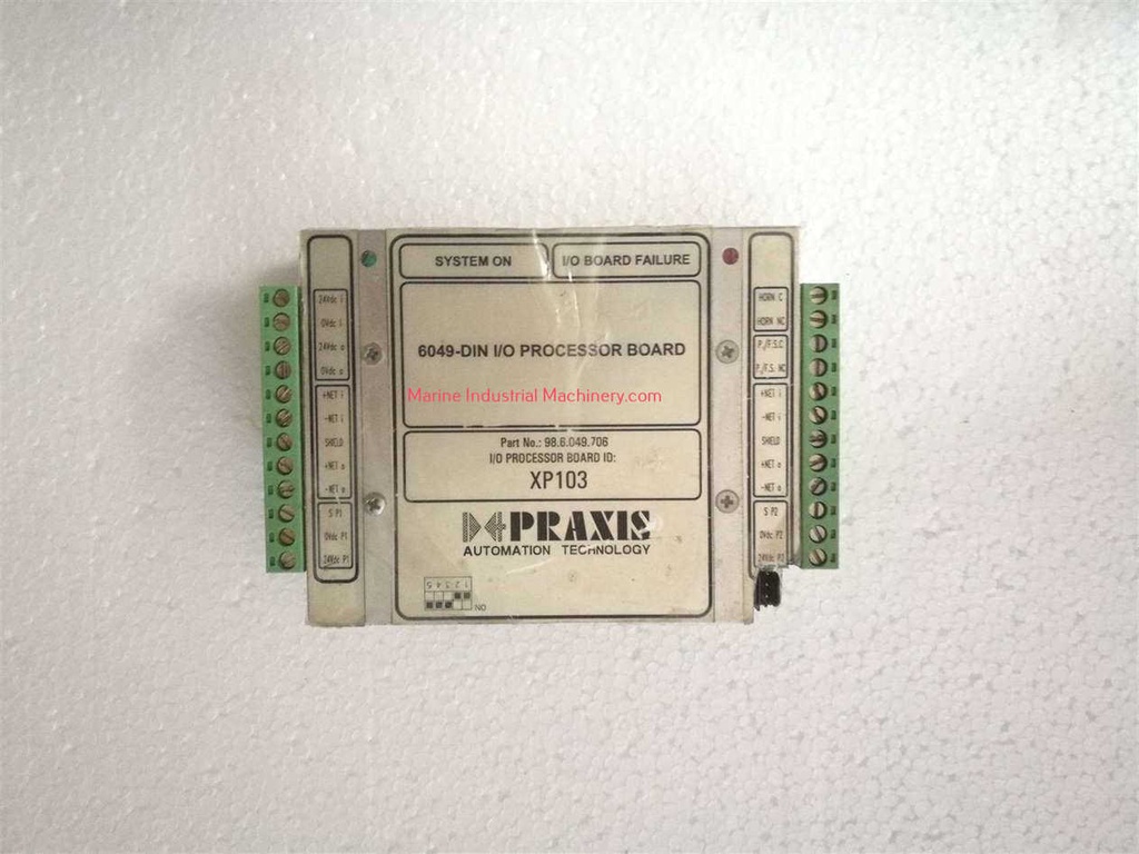 Praxis Automation XP103 6049-DIN I-O Processor Board