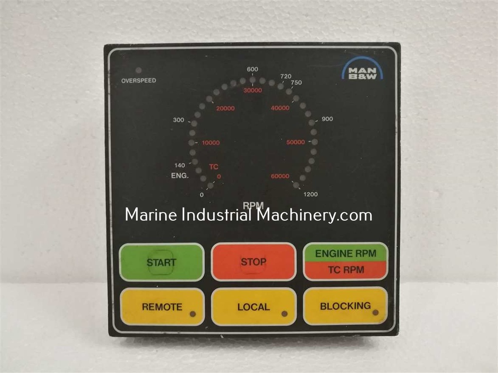 Man B&W 1639294-6 Engine Control Panel