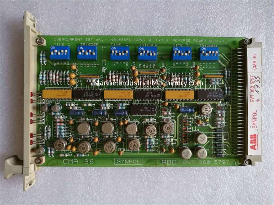ABB SYNPOL CMA 36 GVT 360 5797 Pcb Card