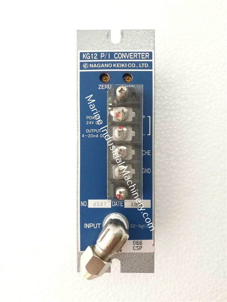 Nagano Keiki KG12 P/I Converter