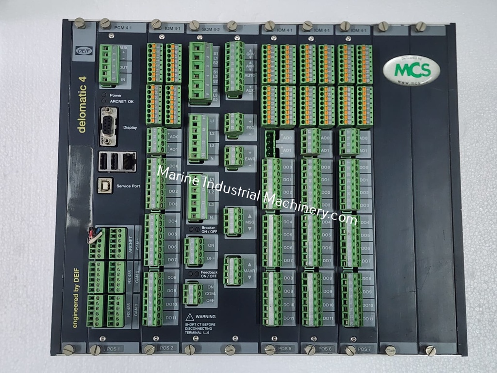 Deif A-S Delomatic-4 DGU-0007 Generator Control System