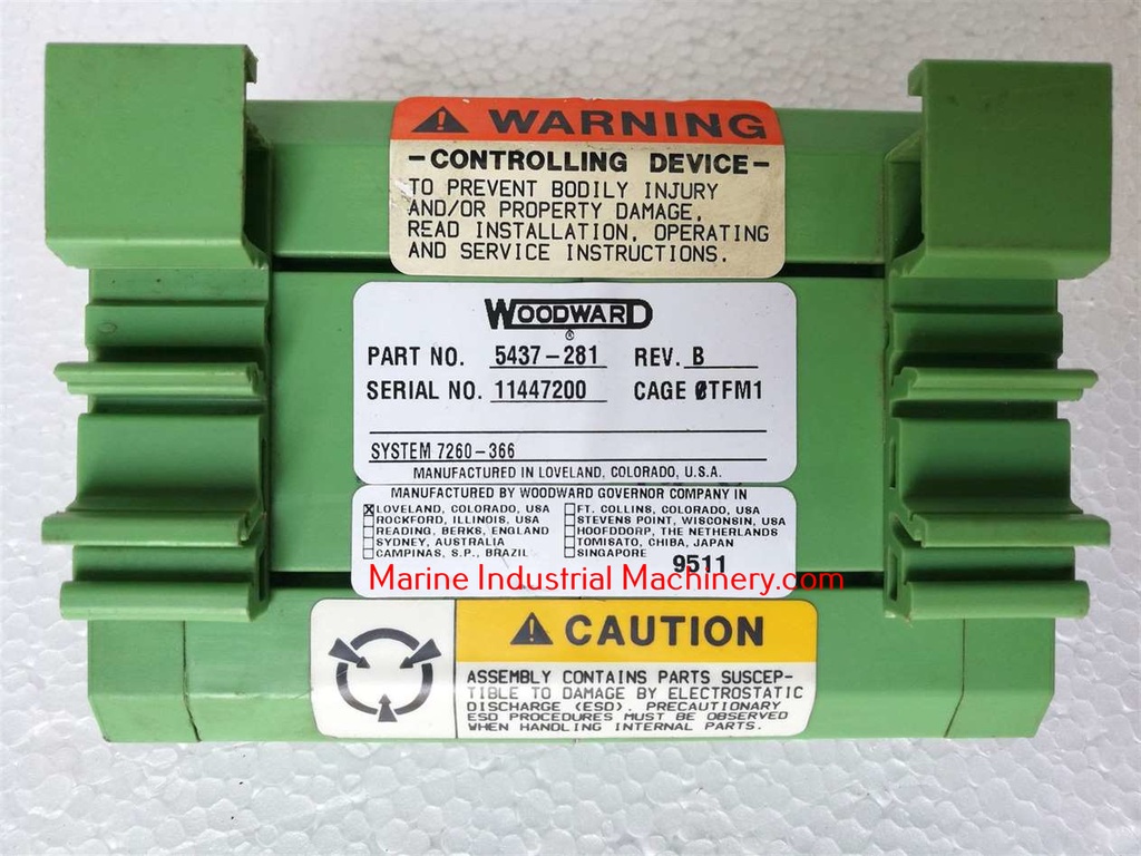 Woodward 5437-281 Analog Module