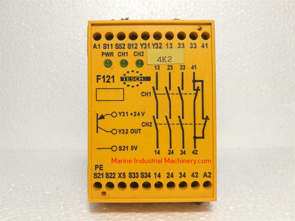 Tesch F121x04 Safety Relay