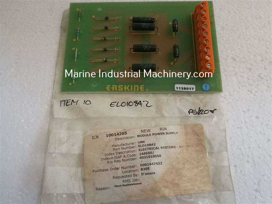 Erskine PD/4040/01/E/A2 Pcb Card