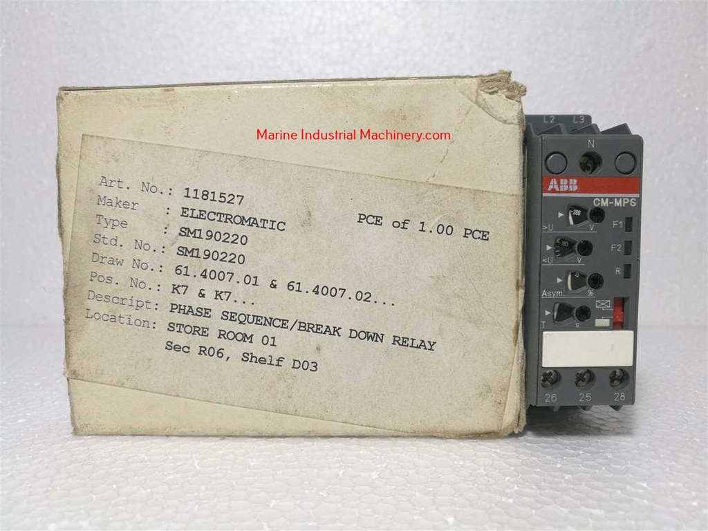 ABB CM-MPS Multifunction Phase monitoring Relay