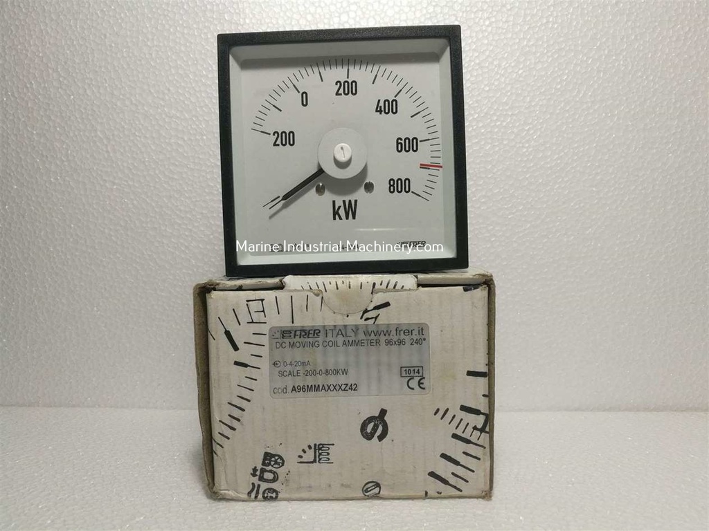 Frer DC Moving Coil Ammeter (-200-0-800kW)