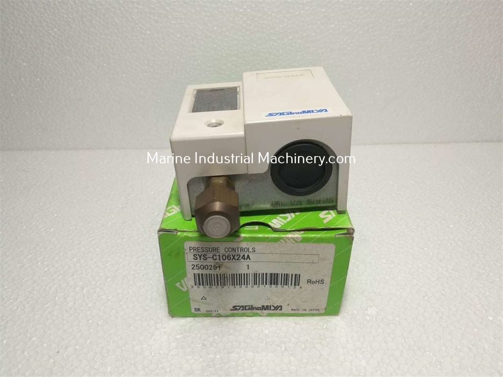 Saginomiya SYS-C106X24A Pressure Control Switch