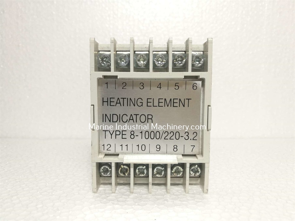 Semco 8-1000/220-3.2 Heating Element Indicator