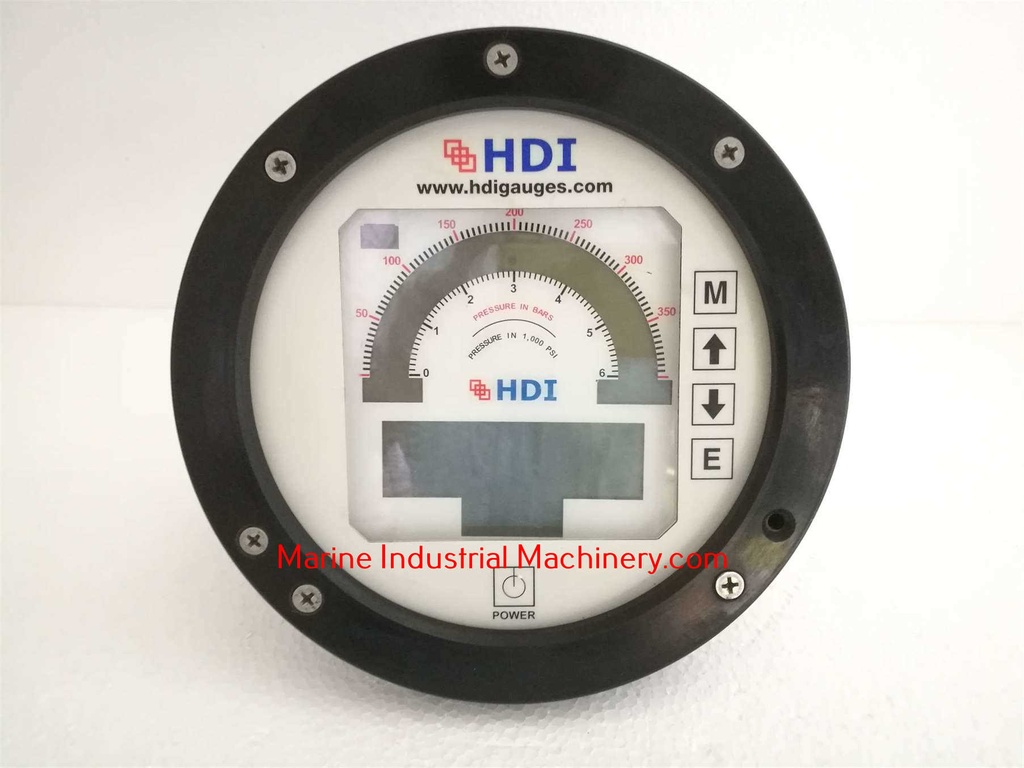 HDI 1000 PSI High Pressure Gauge (350bar)