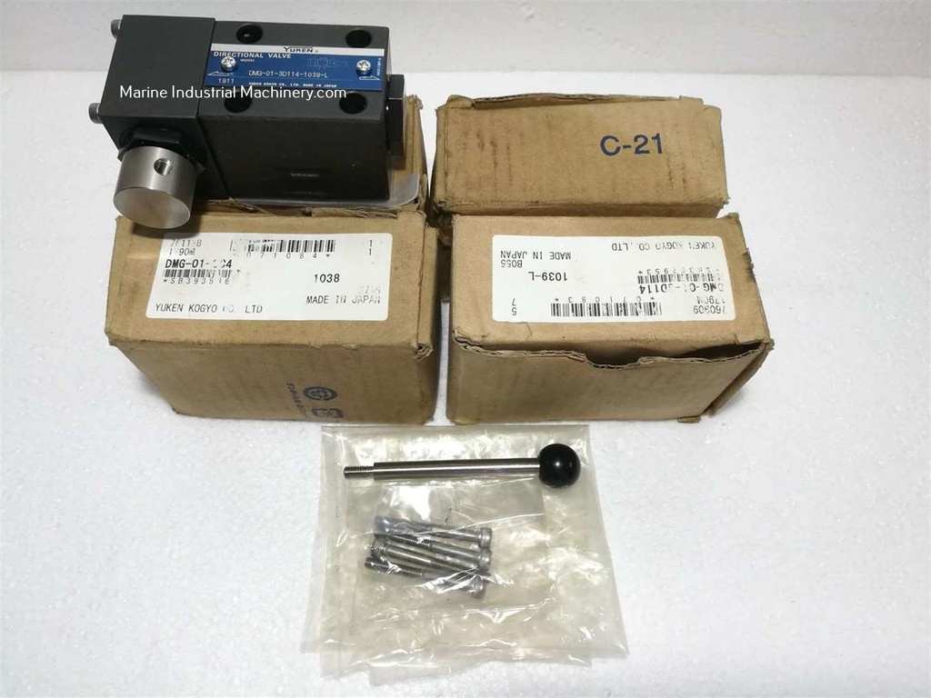 Yuken DMG-01-3D114-1039-L Manual Reversing Valve